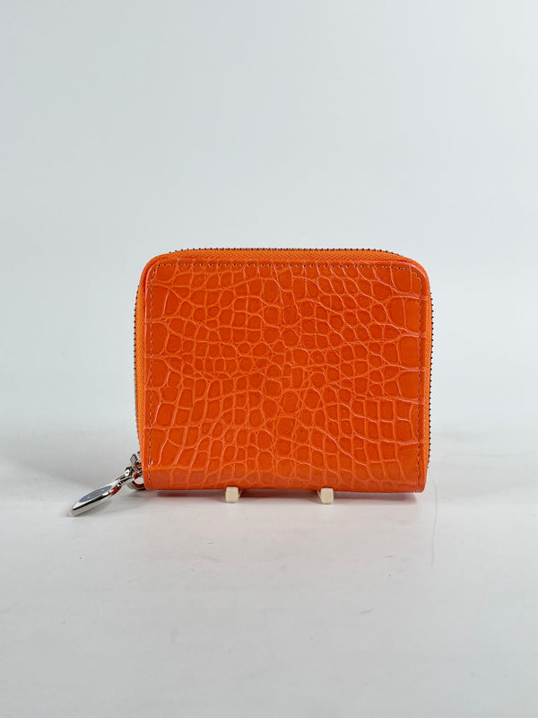 Poppy Lissiman Mandarin Textured Leather Croc Wallet