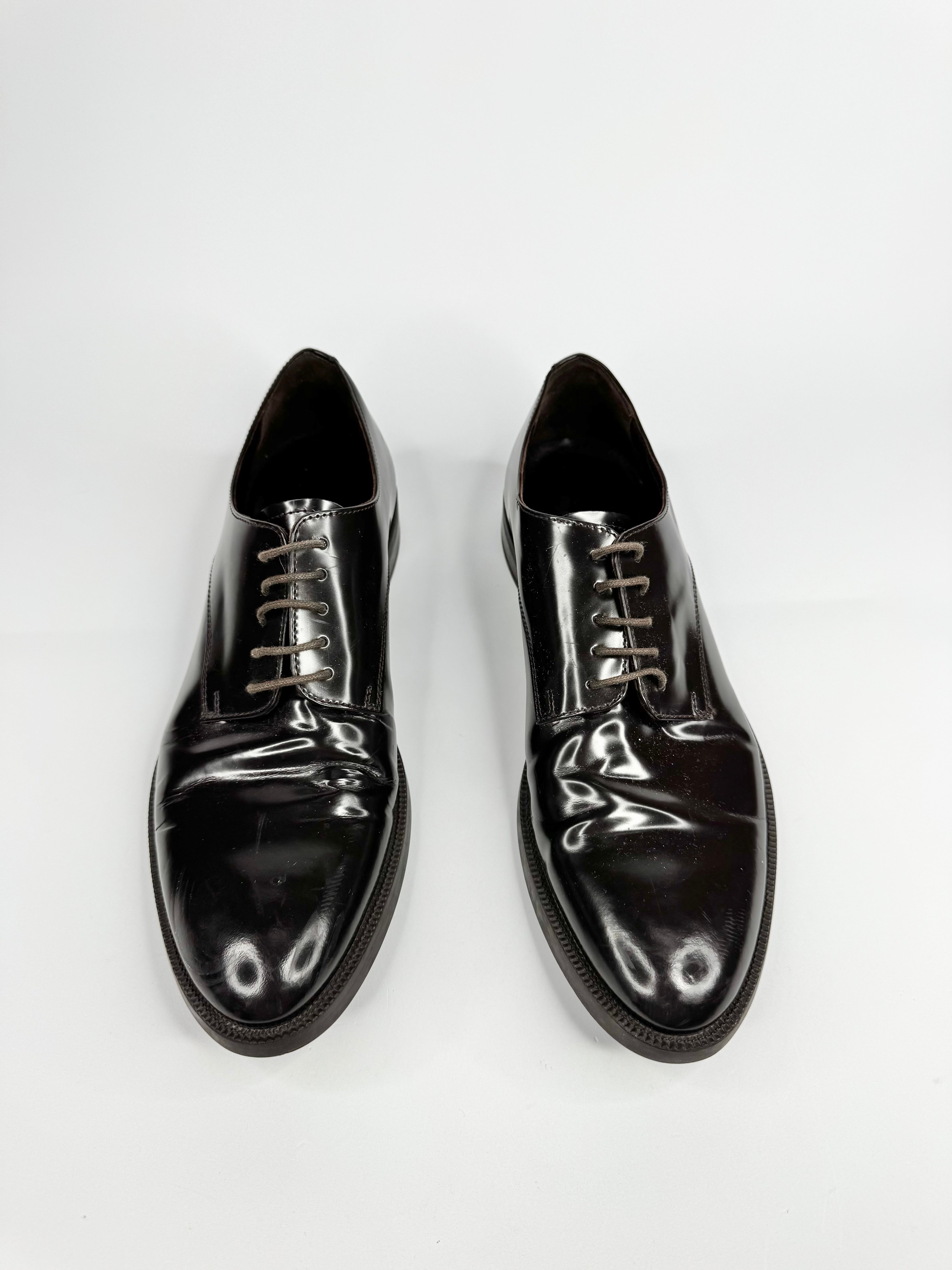 Emporio Armani Dark Brown Lace Ups - EU42