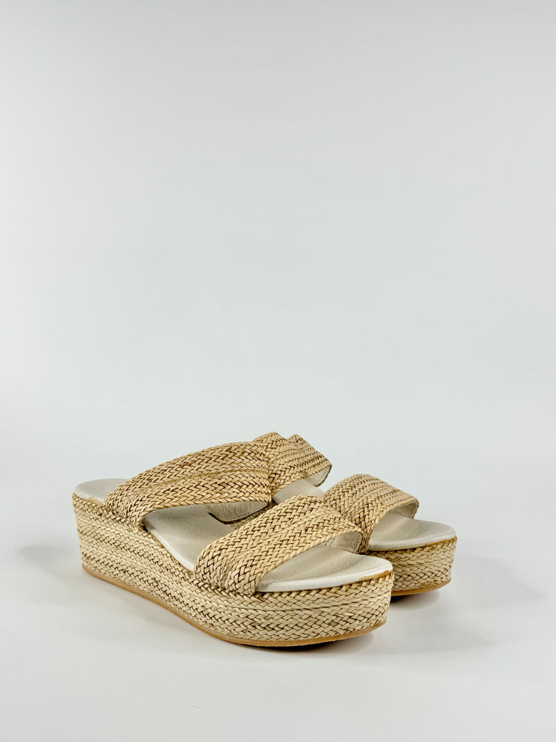 Husk Straw Espadrilles - EU38