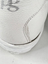 Paul Green White Leather Embellished Supersoft Sneakers - EU41.5