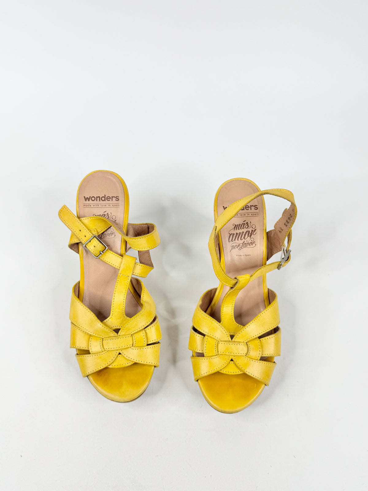 Wonders Sunflower Yellow Clogs - EU38