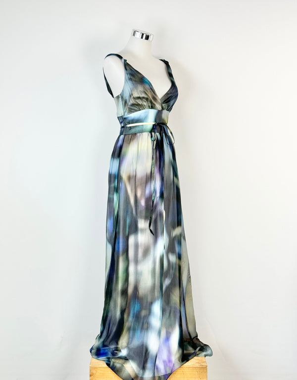 Review 'Atlantic' Maxi Silk Dress - AU6