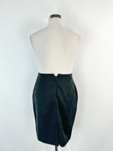 Carla Zampatti Grey Pencil Skirt - AU12