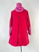 Blaest By Lilleboe Red & Pink Hooded Raincoat - AU12