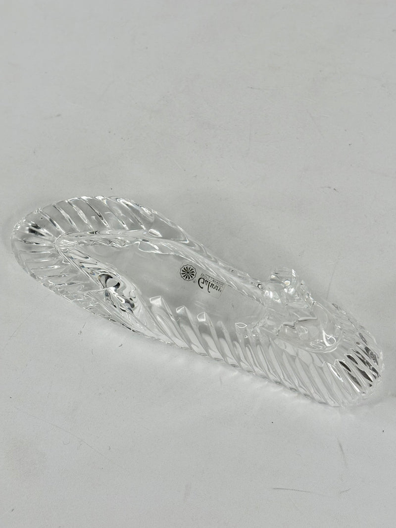 Galway Irish Crystal Glass Slipper