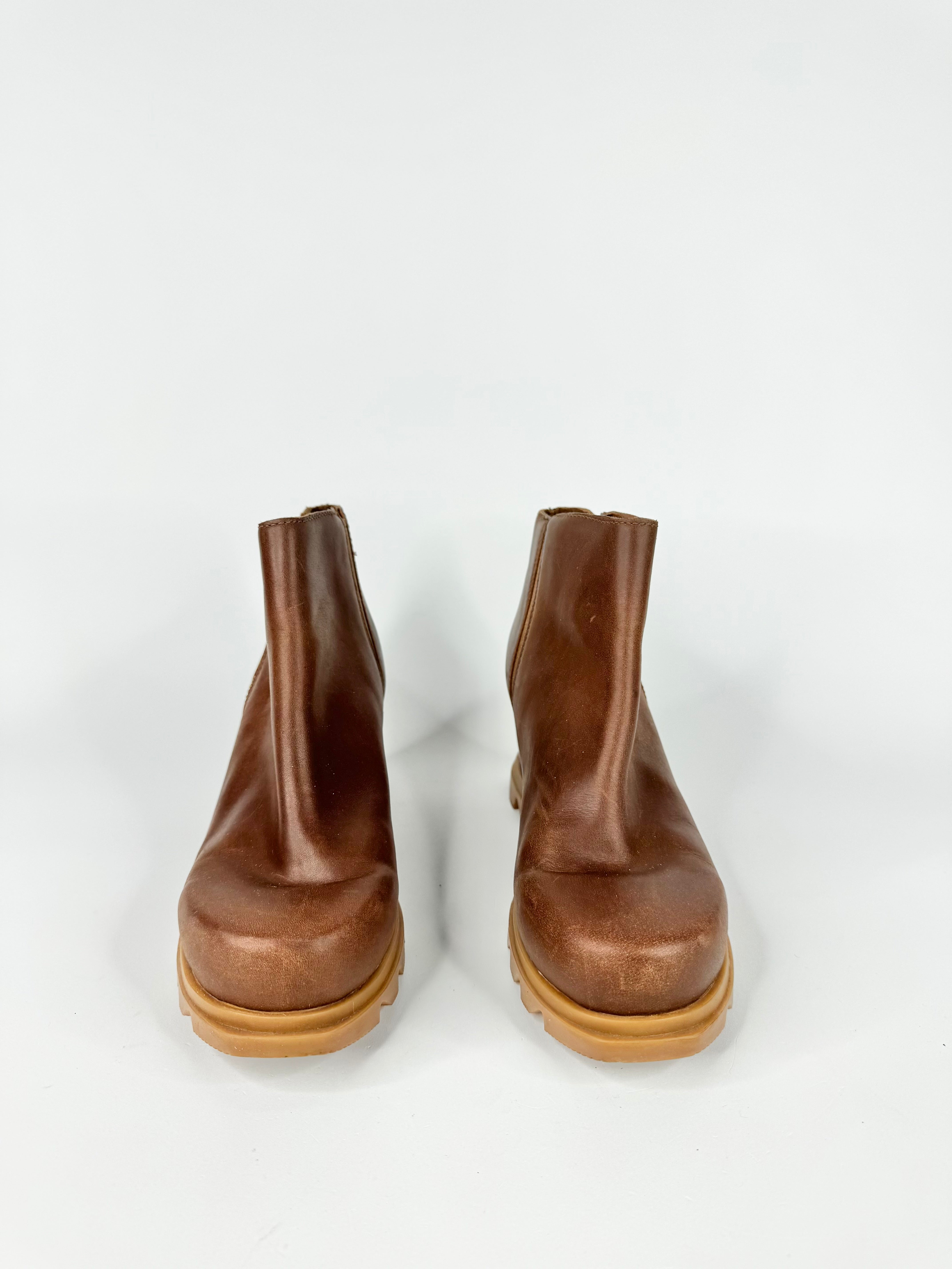 Sorel Brandy 'Joan's of Arctic' Wedge Ankle Boots - EU38