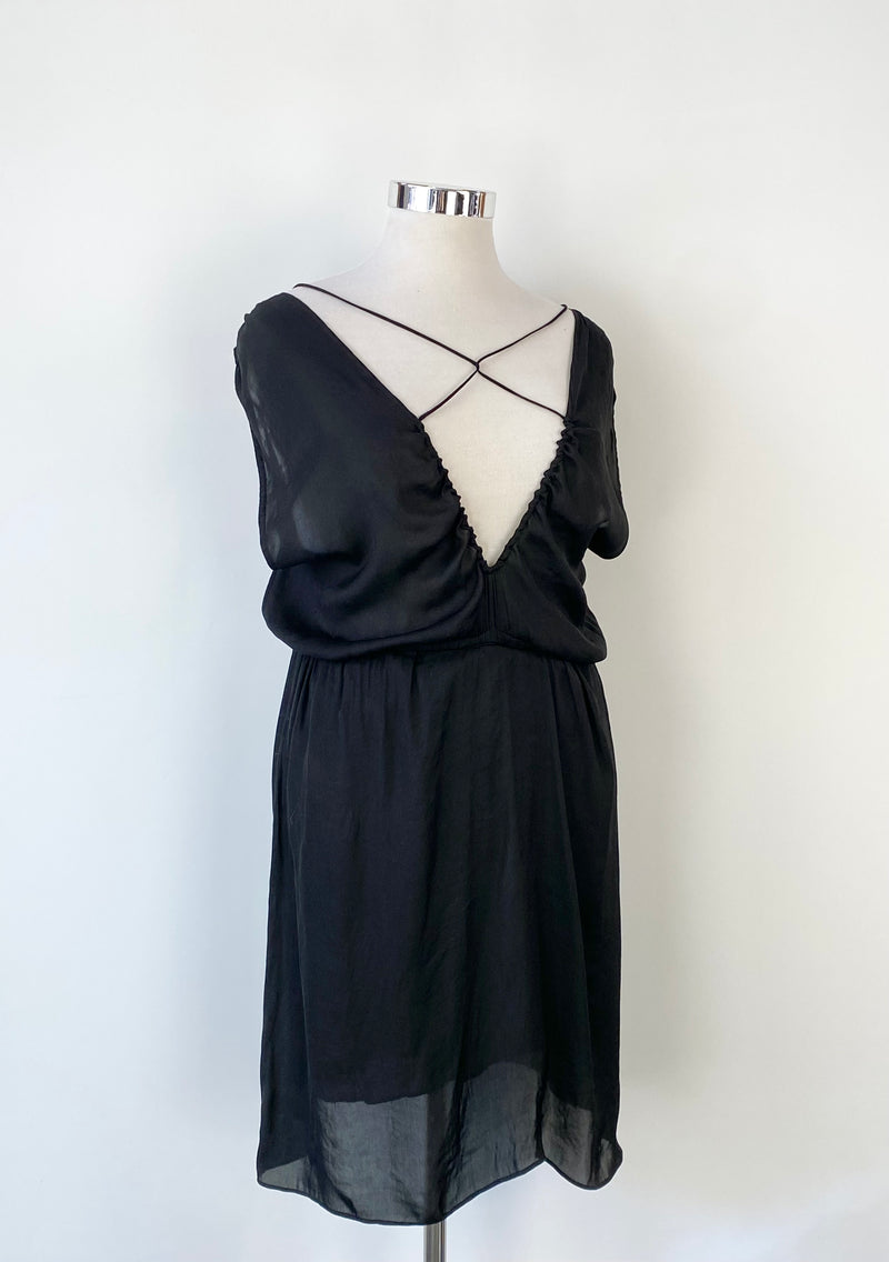 Isabel Marant Étoile Black Backless Dress - AU10/12