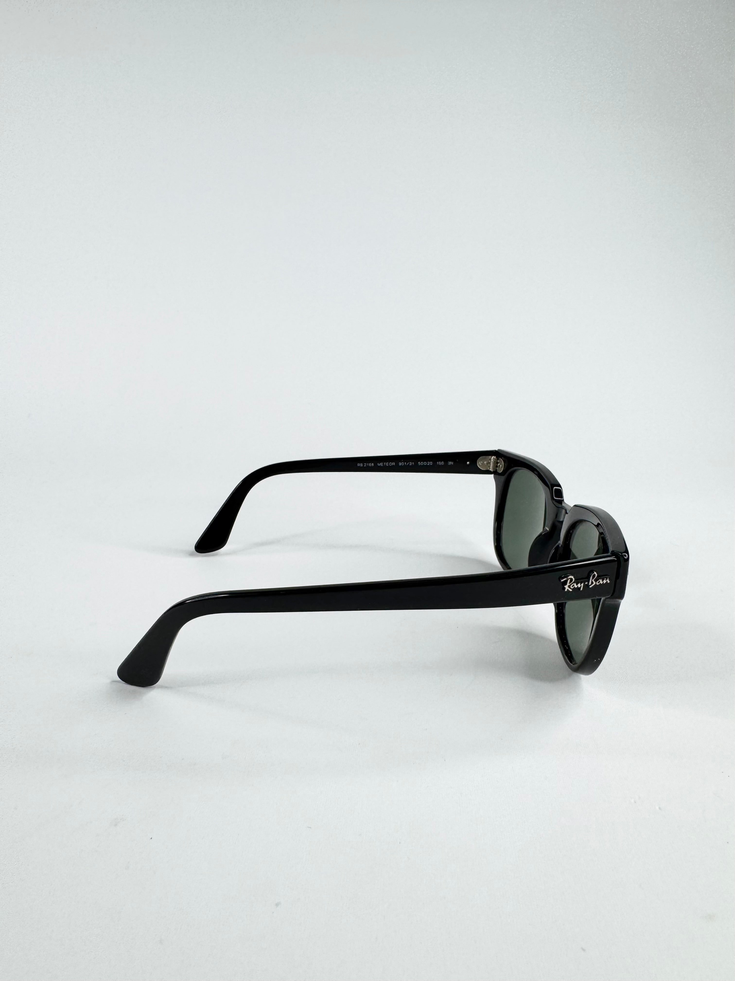 Ray Ban Black 'Meteor' Sunglasses
