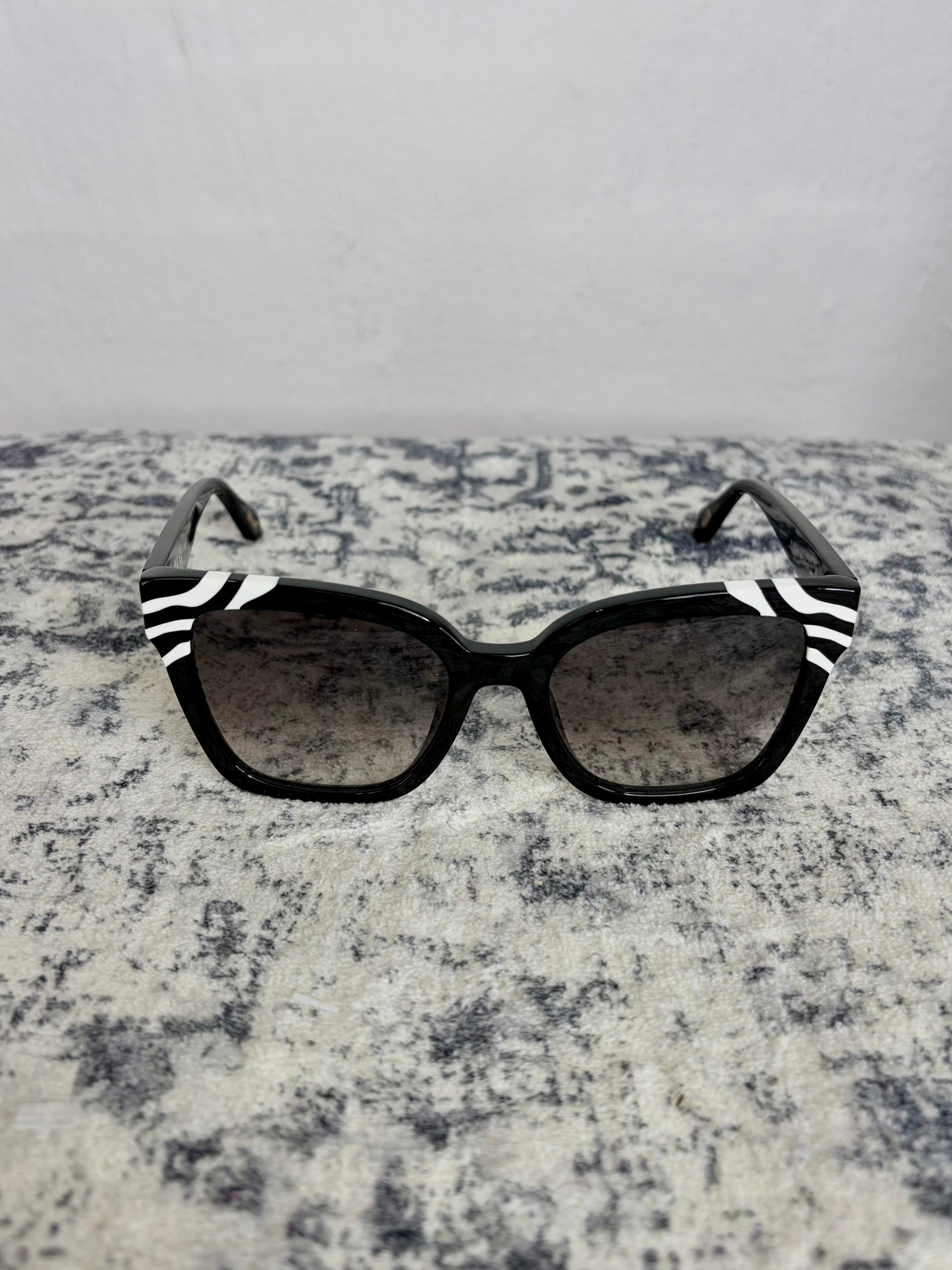 Just Cavalli Black Zebra Sunglassess