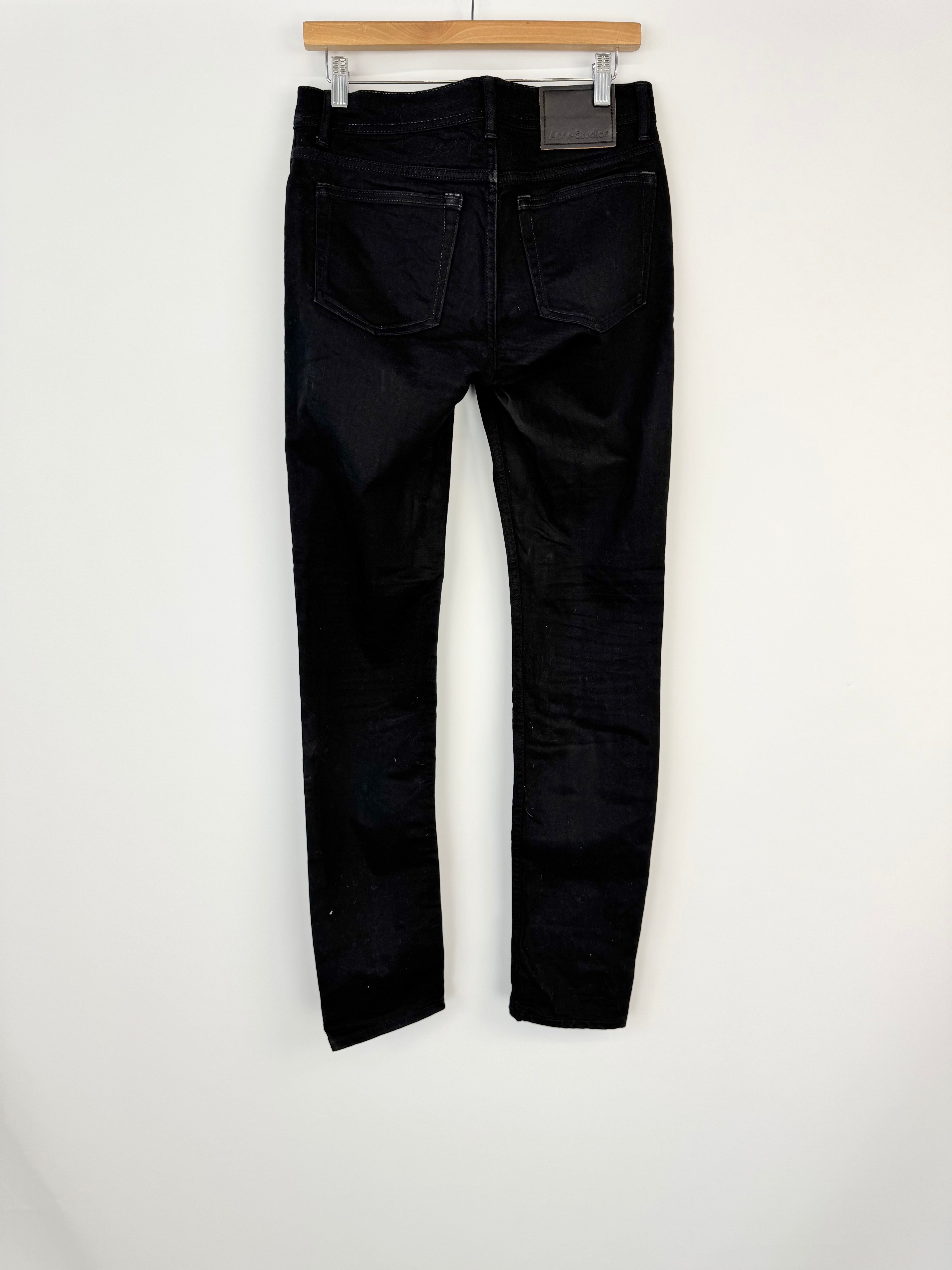 Acne Studios 'Stay North' Black Cotton Jeans - 30/32