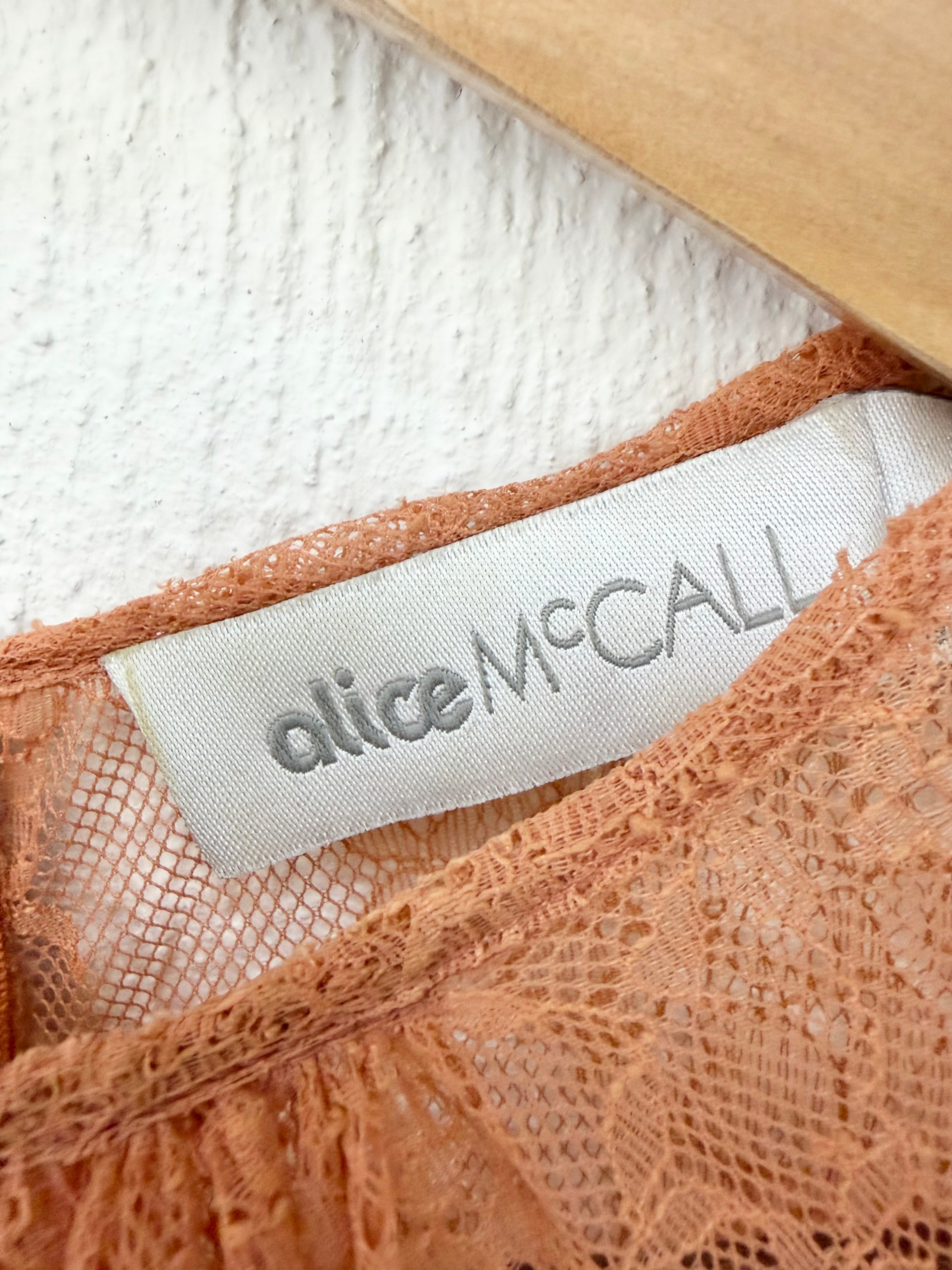 Alice McCall Apricot 'Ready Girl' Dress - AU10