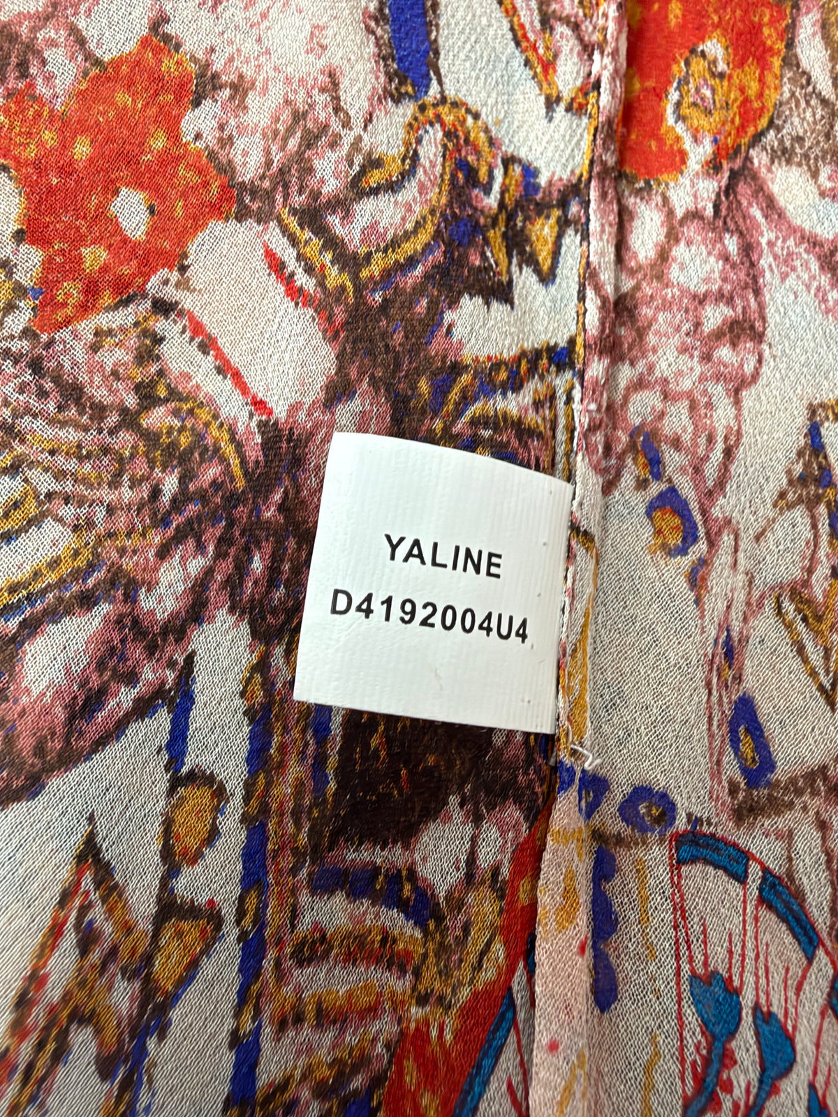 Diane von Fursterburg Sheer Silk 'Yaline' Wrap Dress - AU8/10
