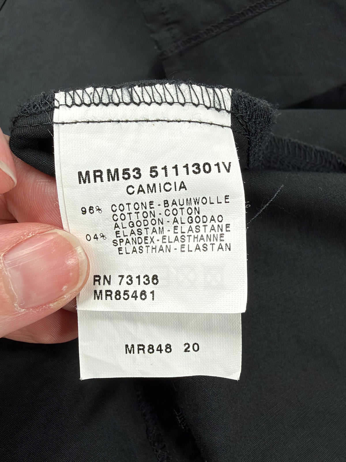 Marina Rinaldi Black Blouse - AU16