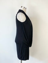 Alpha 60 Black Draped Tunic - AU10/12