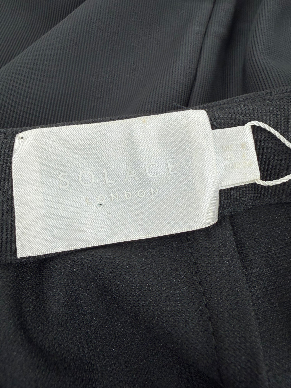 Solace Black Halter Neck Dress NWT - AU8