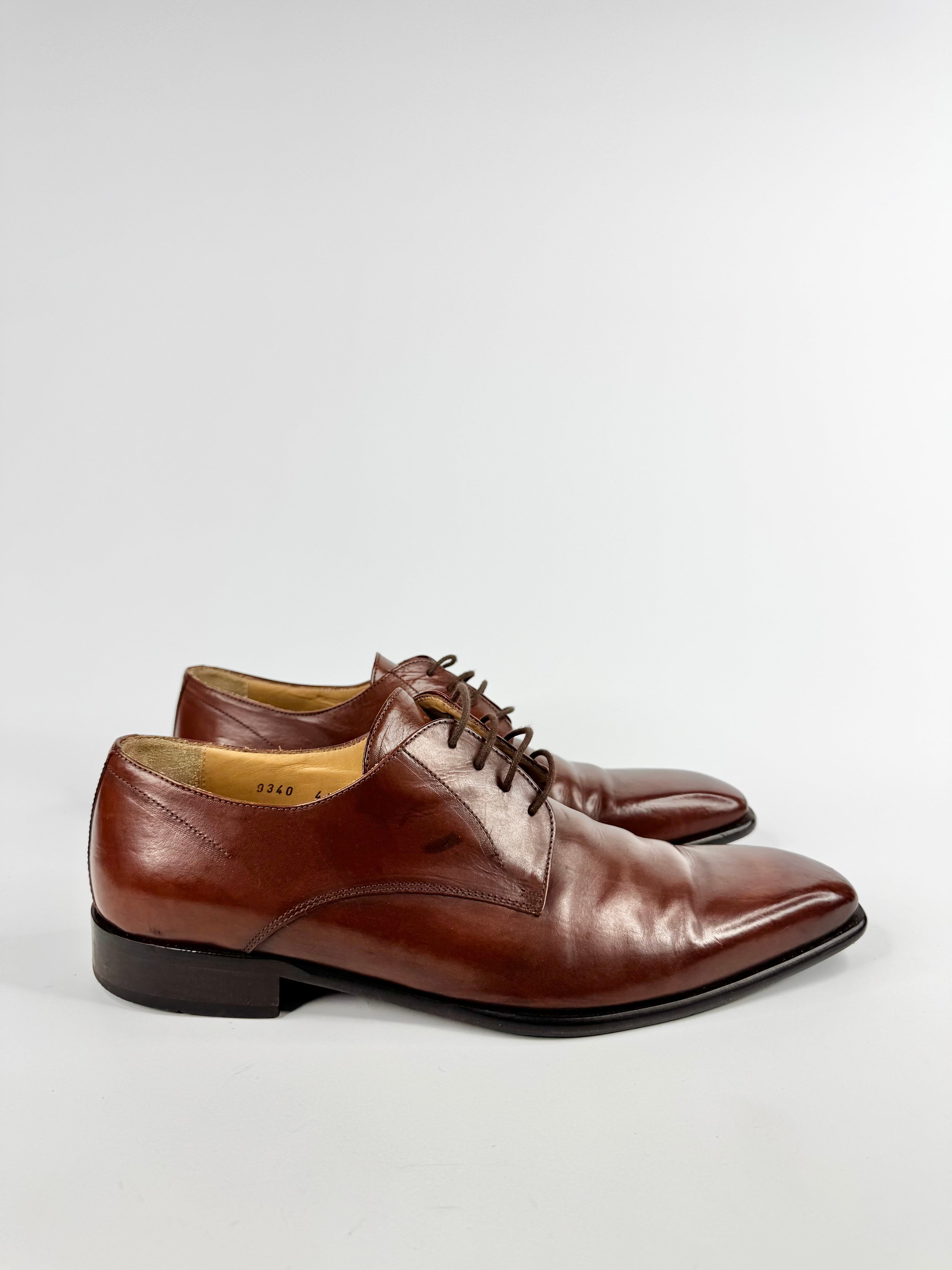 Mario Fagni Deep Tan Lace Ups - EU43.5