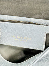 Caterina Lucchi Powder Blue Leather Cross Body Bag