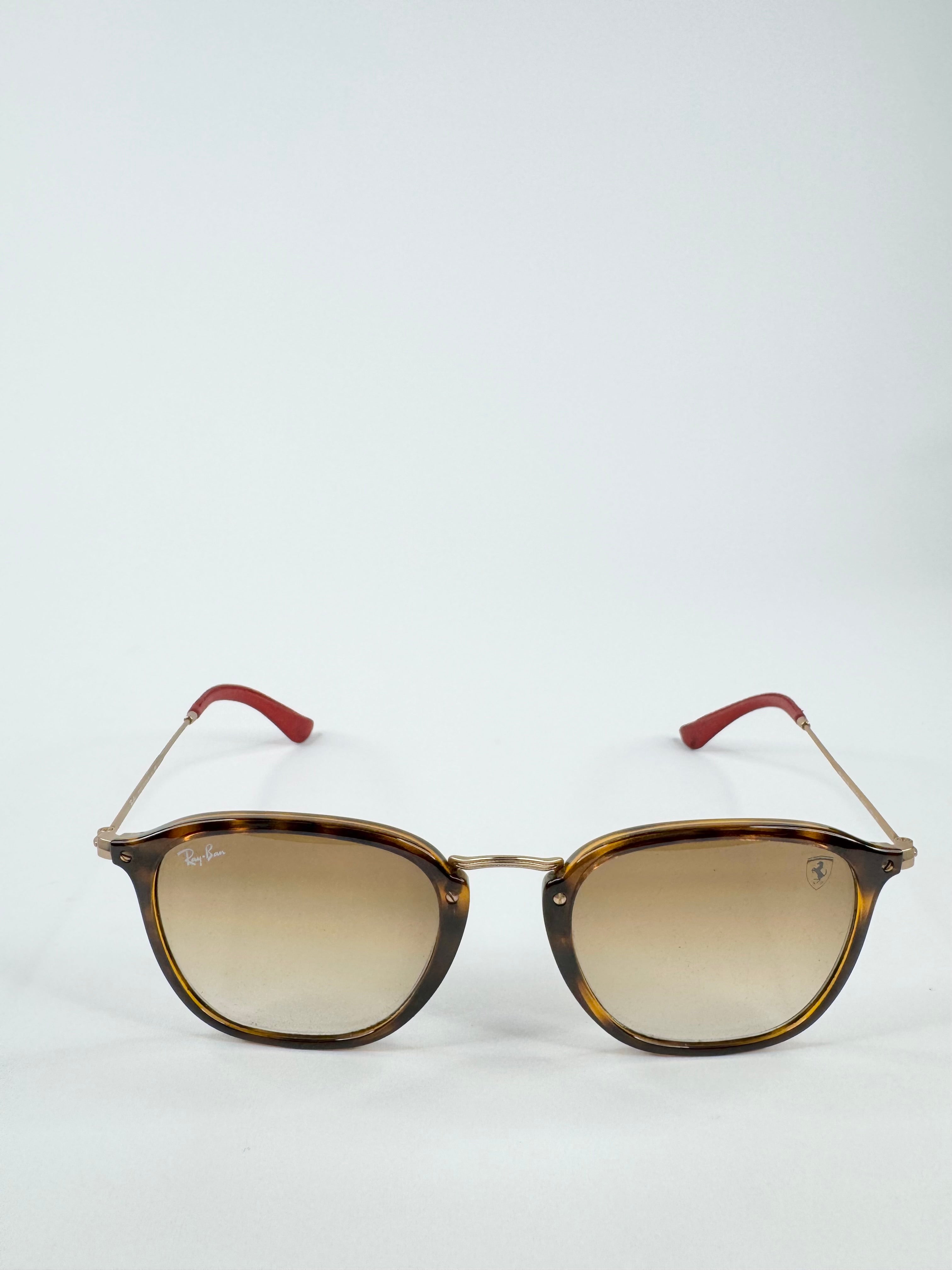 Ray Ban x Ferrari Tortoiseshell Gradient Sunglasses