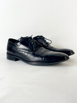 Cole Haan Black Leather Lace Up Dress Shoes - EU46
