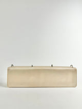 Michael Tepersen Ivory Satin Clutch