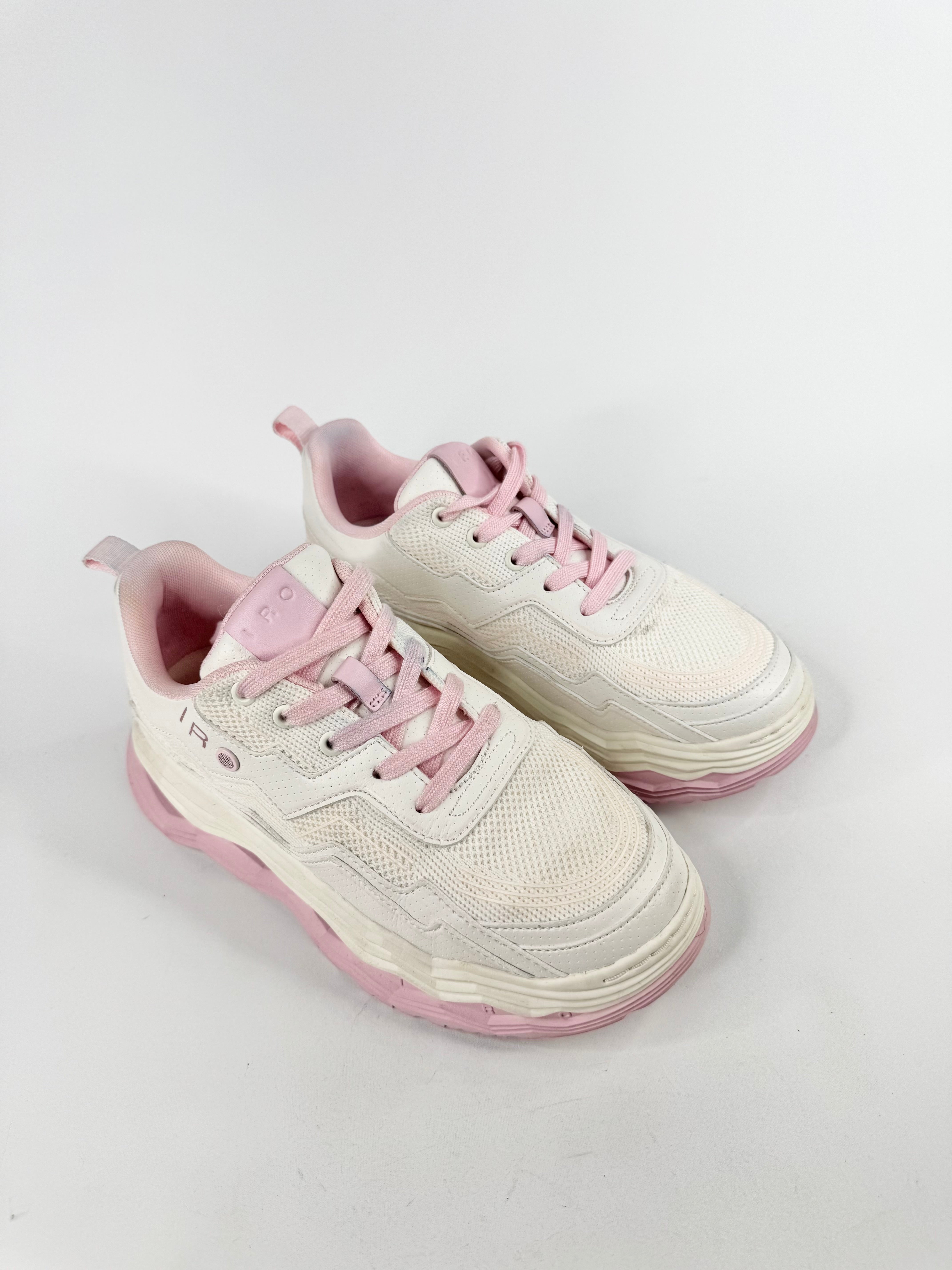 IRO Pink & White 'Wave' Sneakers - EU37