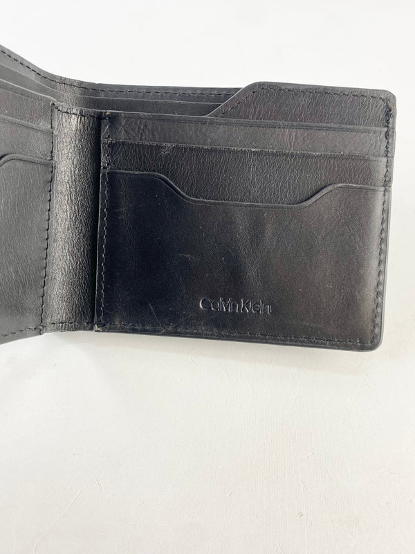Calvin Klein Black Embossed Wallet