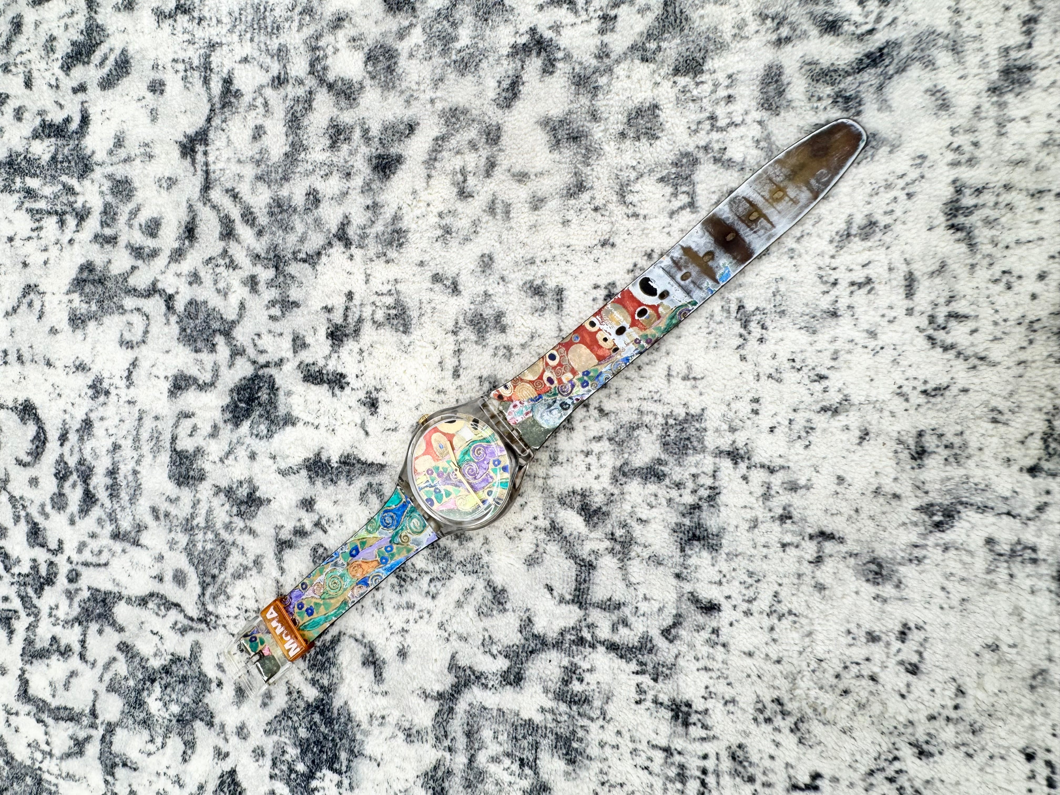 Swatch Hope II by Gustav Klimt Patterned Watch