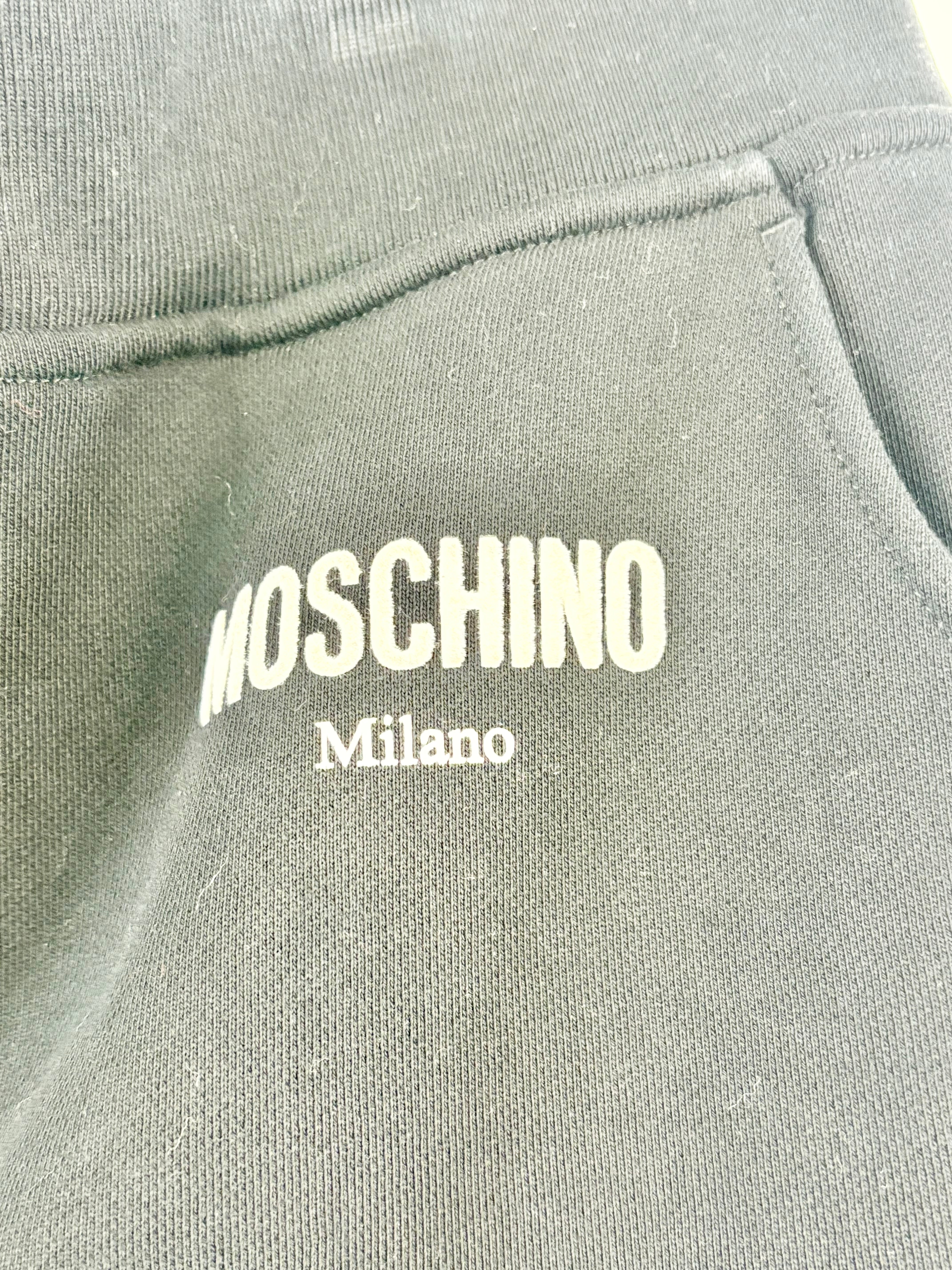 Moschino Couture! Black Stretch Zip-Up Mini Skirt - AU8