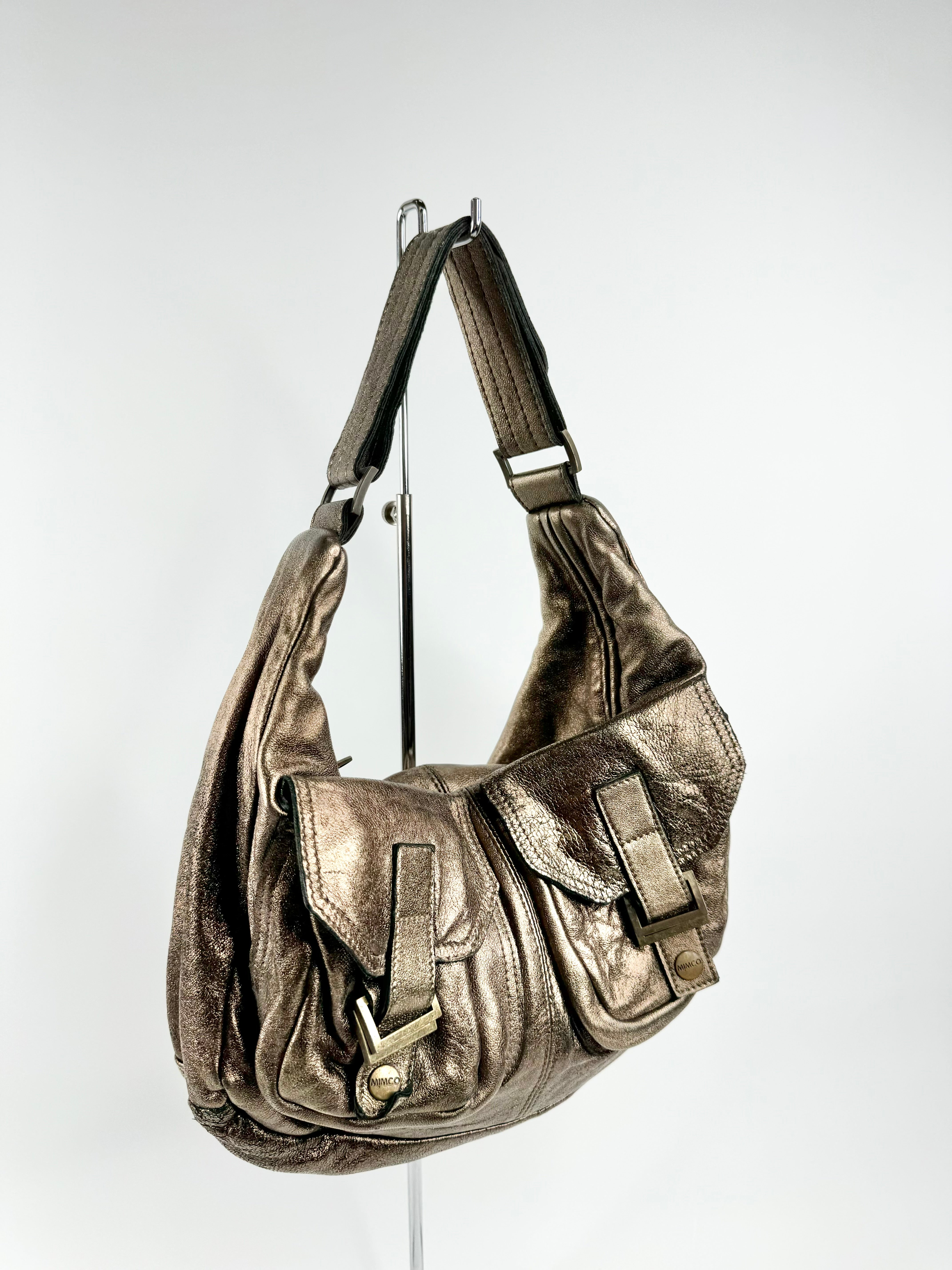 Mimco Metallic Bronze Baguette