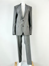 Hugo Boss Grey Wool & Mohair Blend Suit - 40