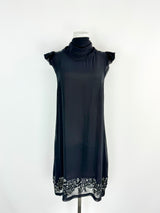 Twin Set by Simone Barbieri Black Sequined Dress - AU8/10