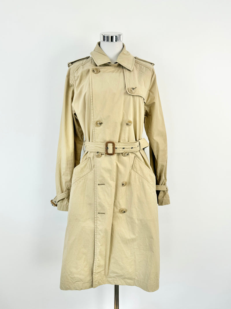 A.P.C Beige Trench Coat - AU10