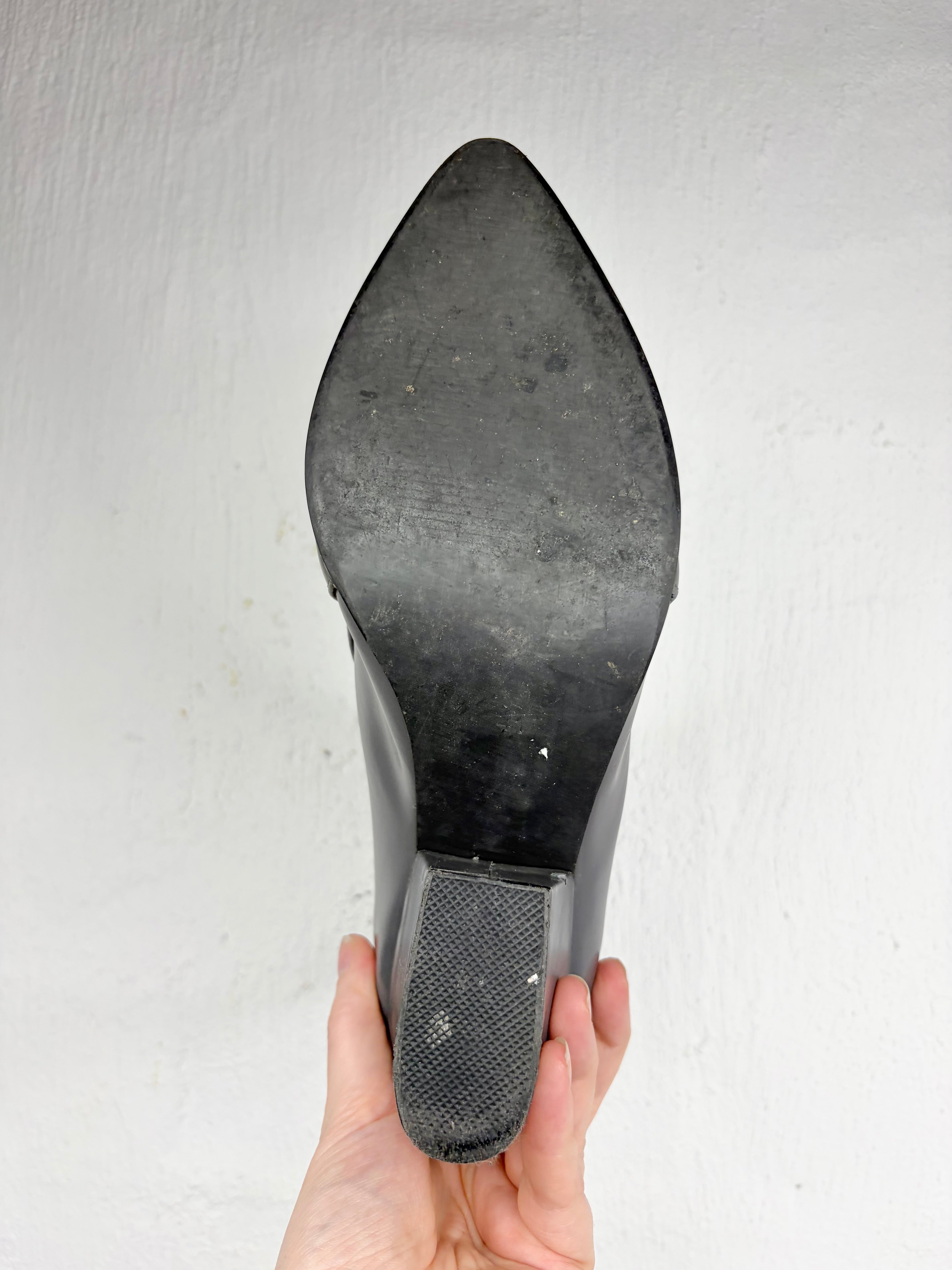 Ginger & Smart Thunderstorm Grey Ankle Boots - EU41