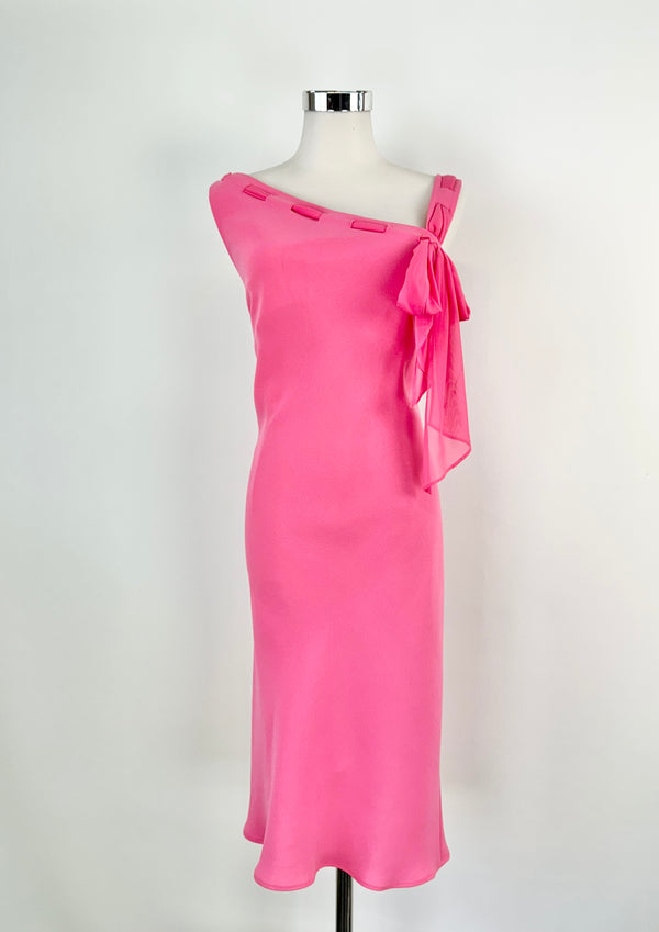 Evan-Picone Petal Pink Midi Dress - AU14