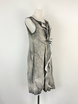 Areline Paris Faded Charcoal Tunic Dress - AU10