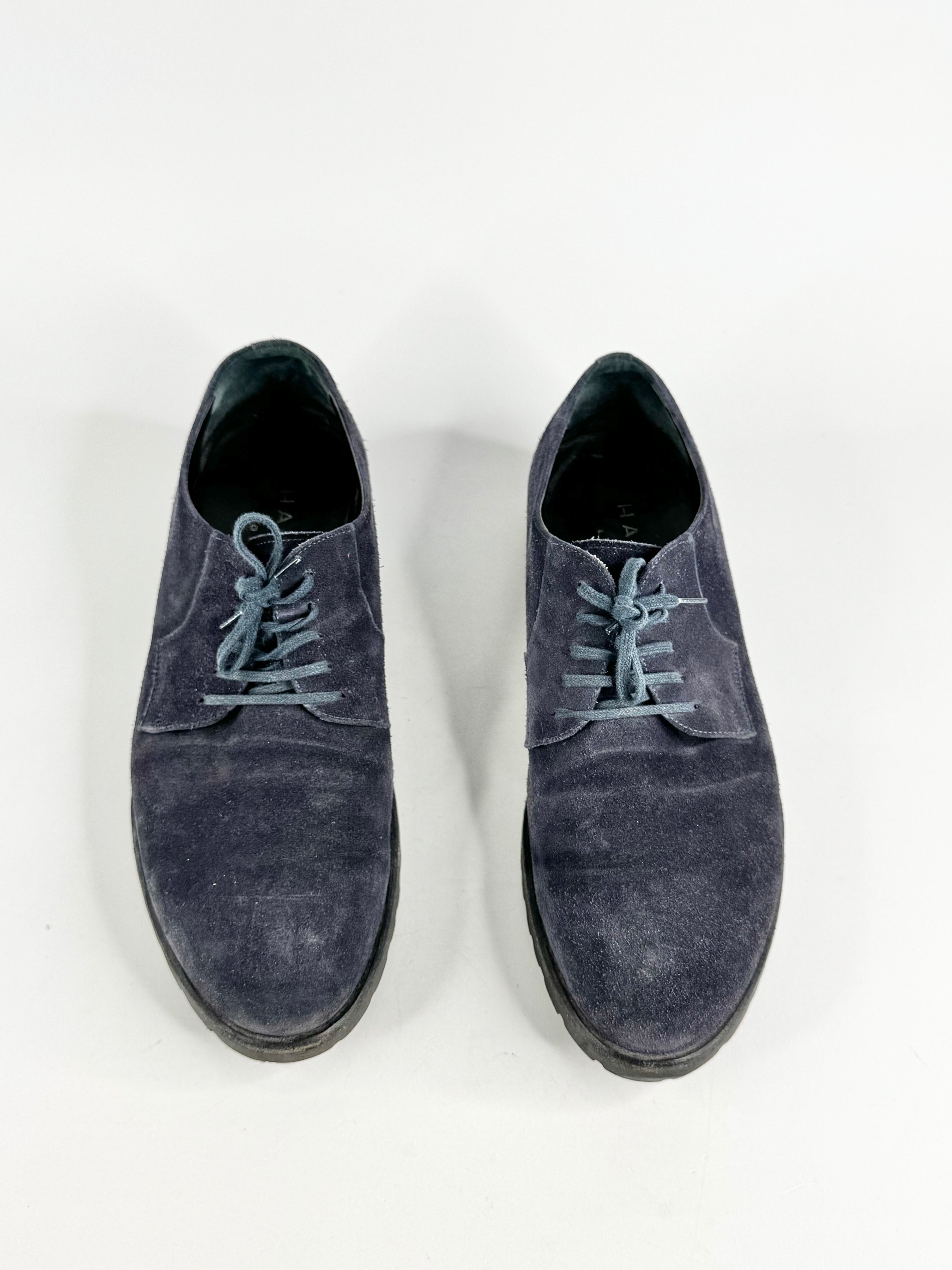 Harry's of London Midnight Blue Suede Lace Ups - EU43