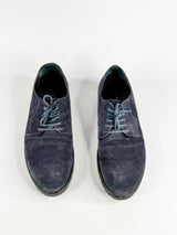 Harry's of London Midnight Blue Suede Lace Ups - EU43