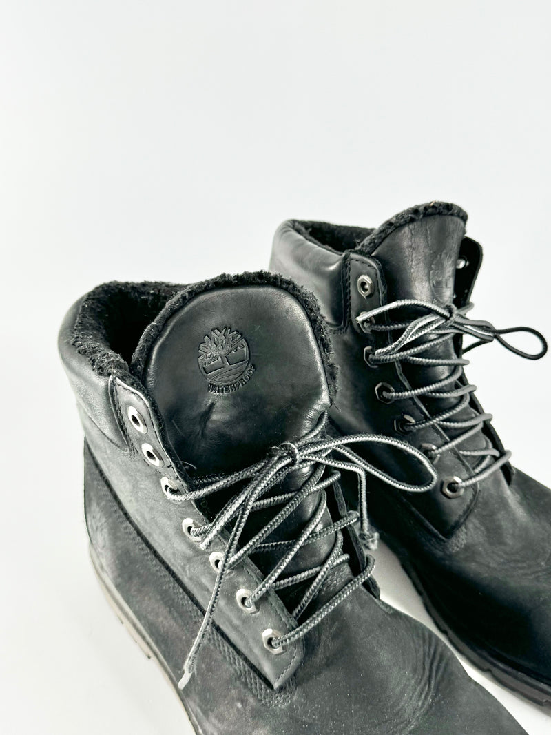 Timberland Black Fleece Lined 'Radford' Boots - EU44