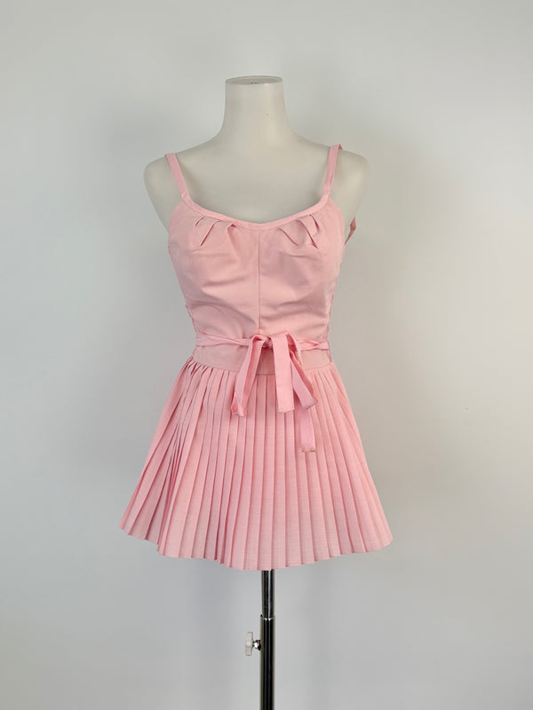 Vintage Watersun Pink Leotard Dress - AU6/8