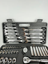Metrinch 61pc Wrench & Socket Set with Hard Shell Case