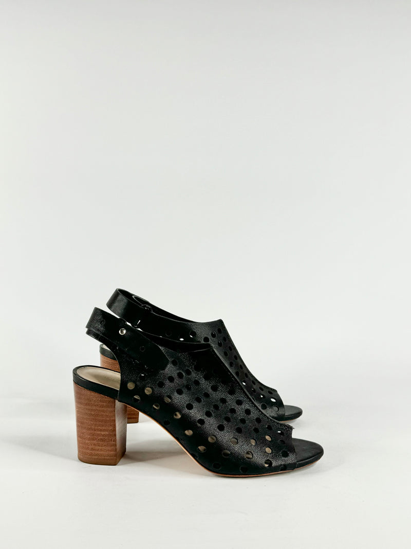 Loeffler Randall Black 'Alix' Heels - EU38