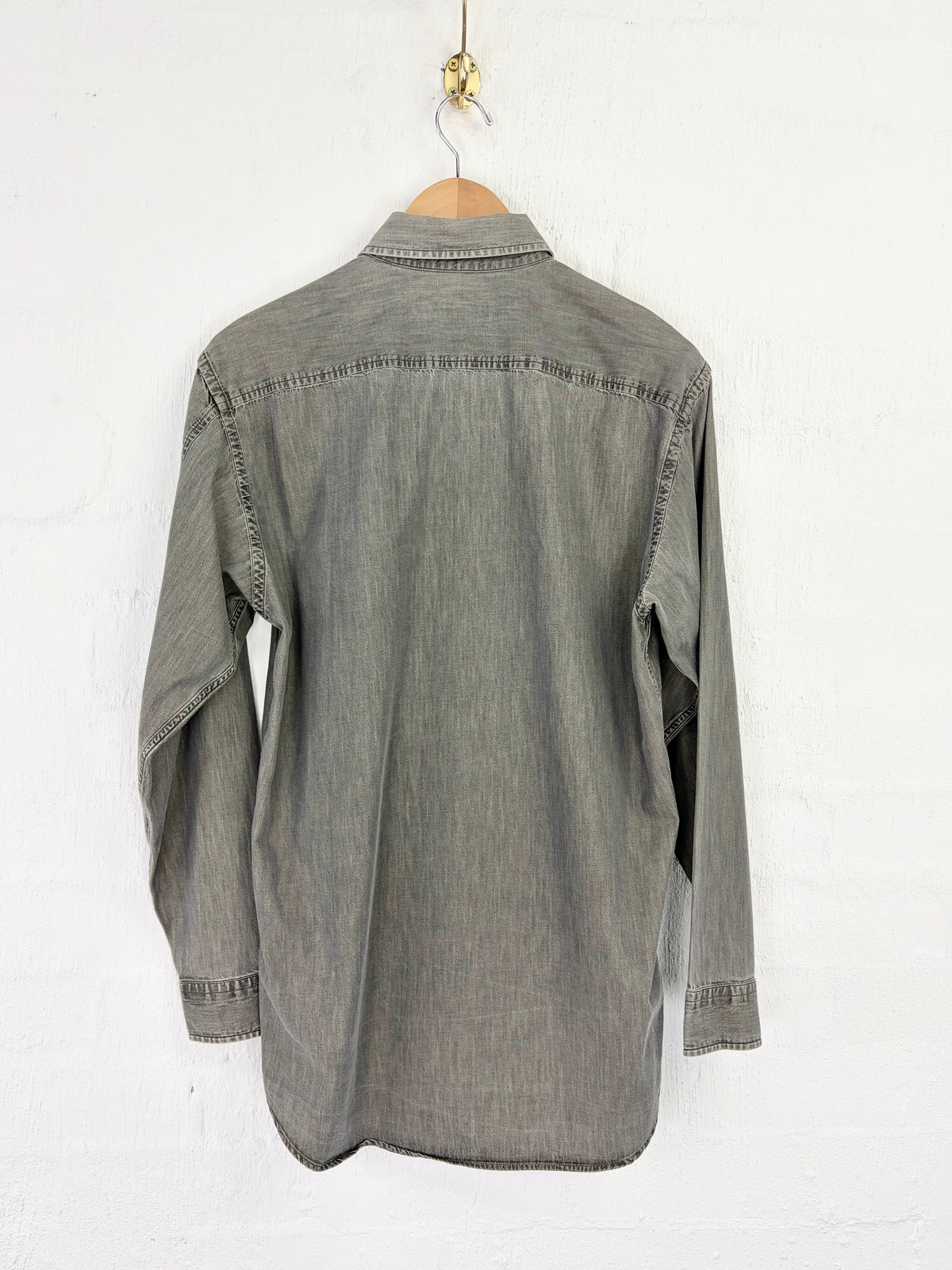 Zegna Sport Grey Chambre Shirt - S/M