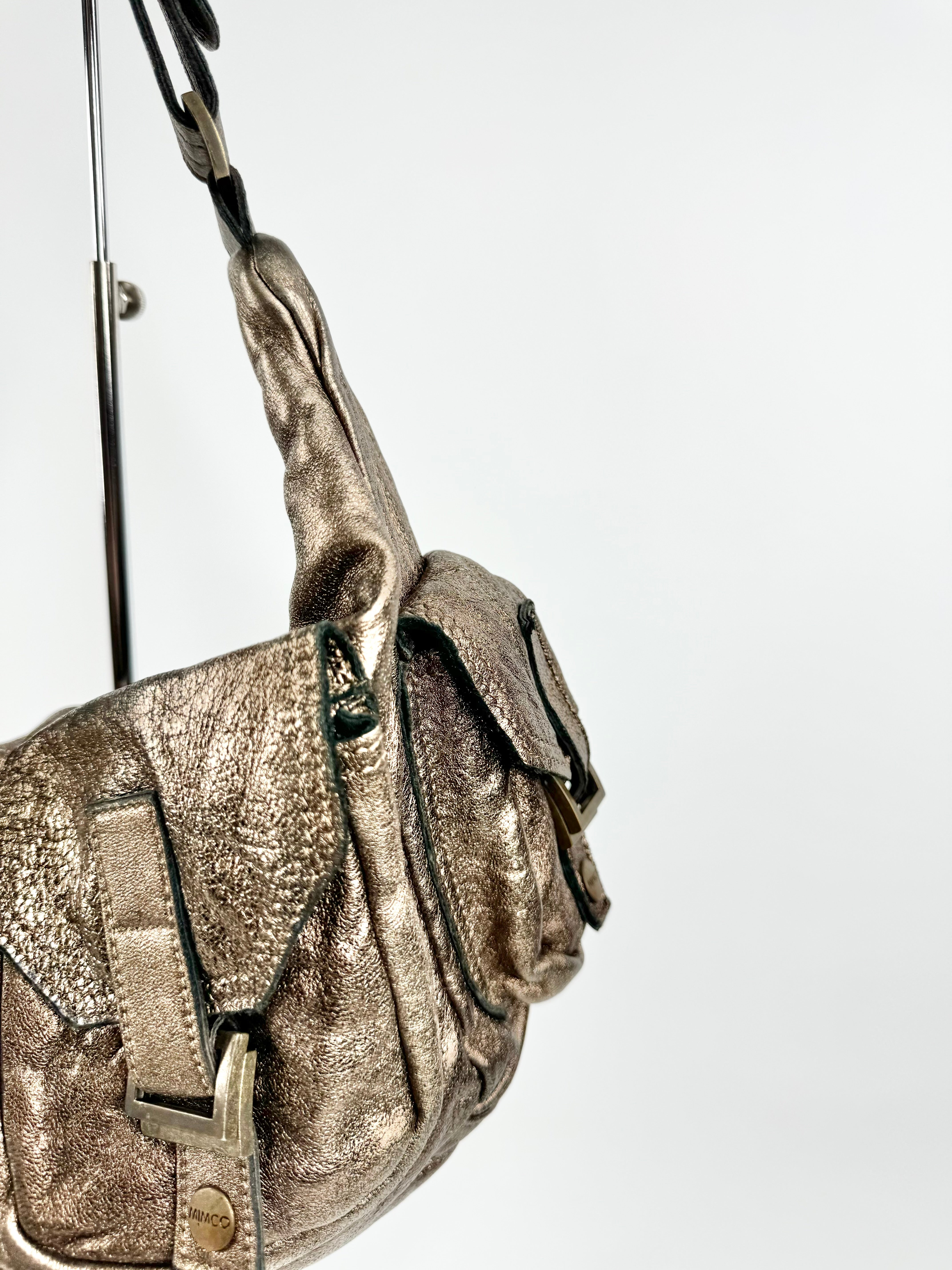 Mimco Metallic Bronze Baguette