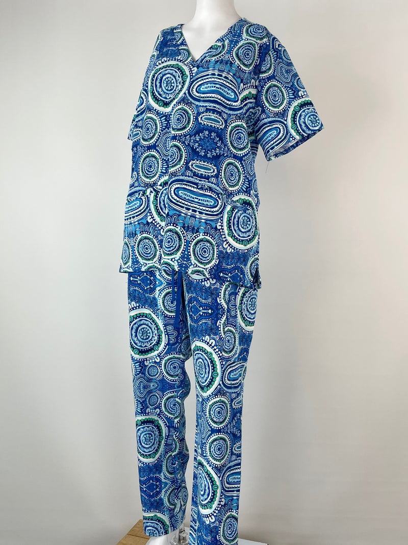 Gorman 'Celebration' Print Scrubs Set - AU14