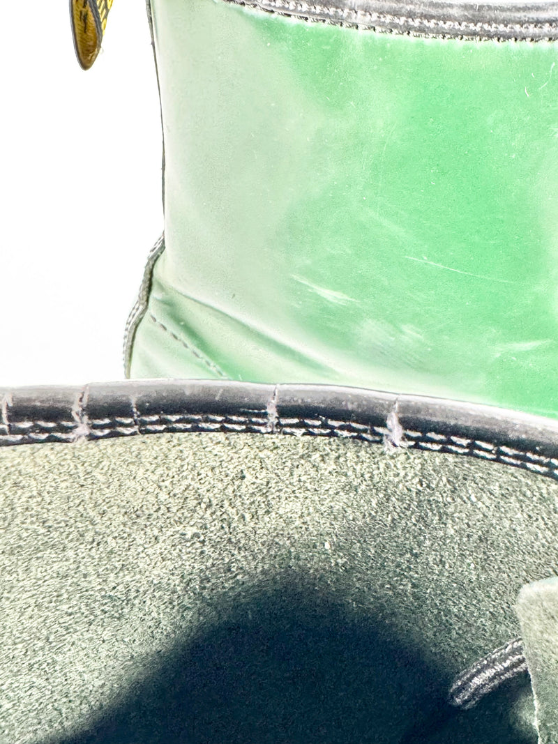 Dr. Martens 1460 Smooth Green Boots -