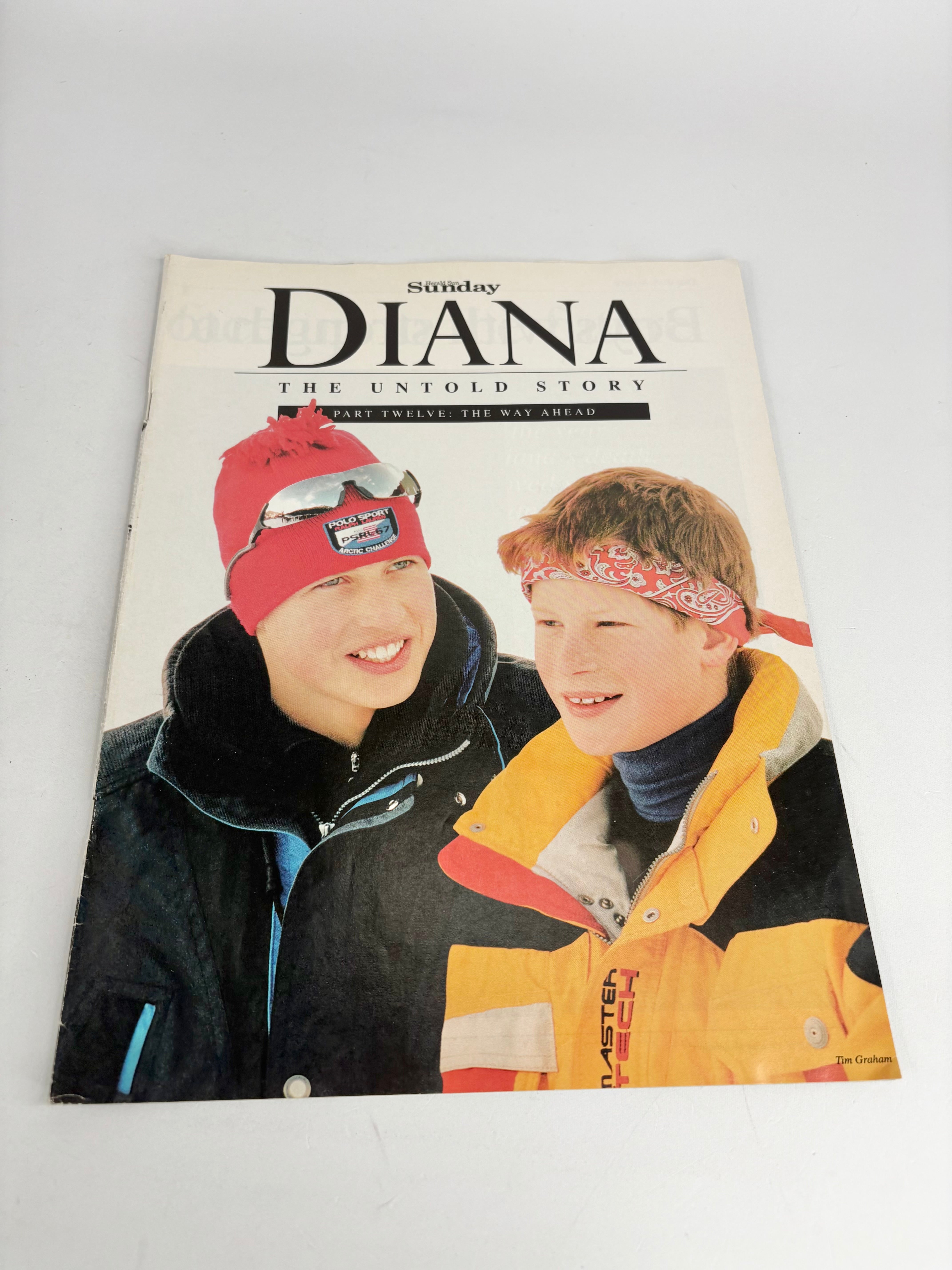 Assorted Princess Diana & Royal Family Newspapers & Magazines