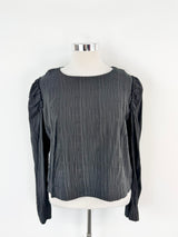 Nom*d Black Long Sleeve Blouse - AU12