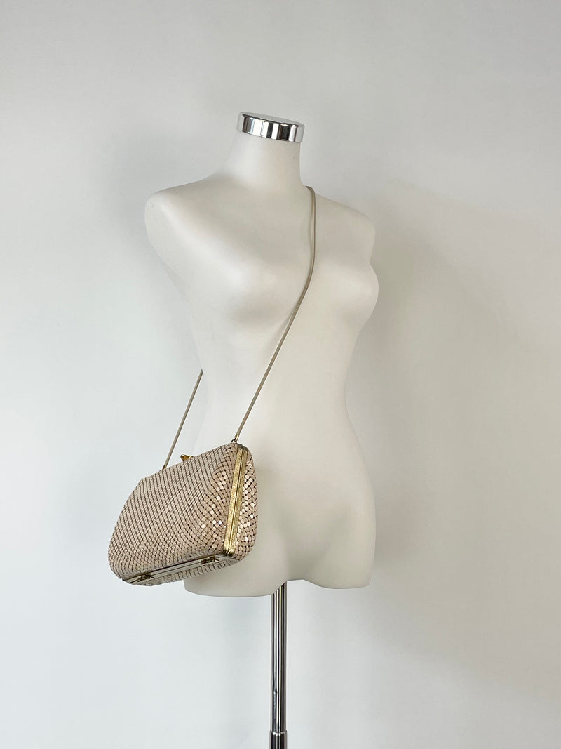 Vintage Glomesh Speckled Crossbody Handbag