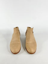 Bared Sandstone Ankle Boots - EU38