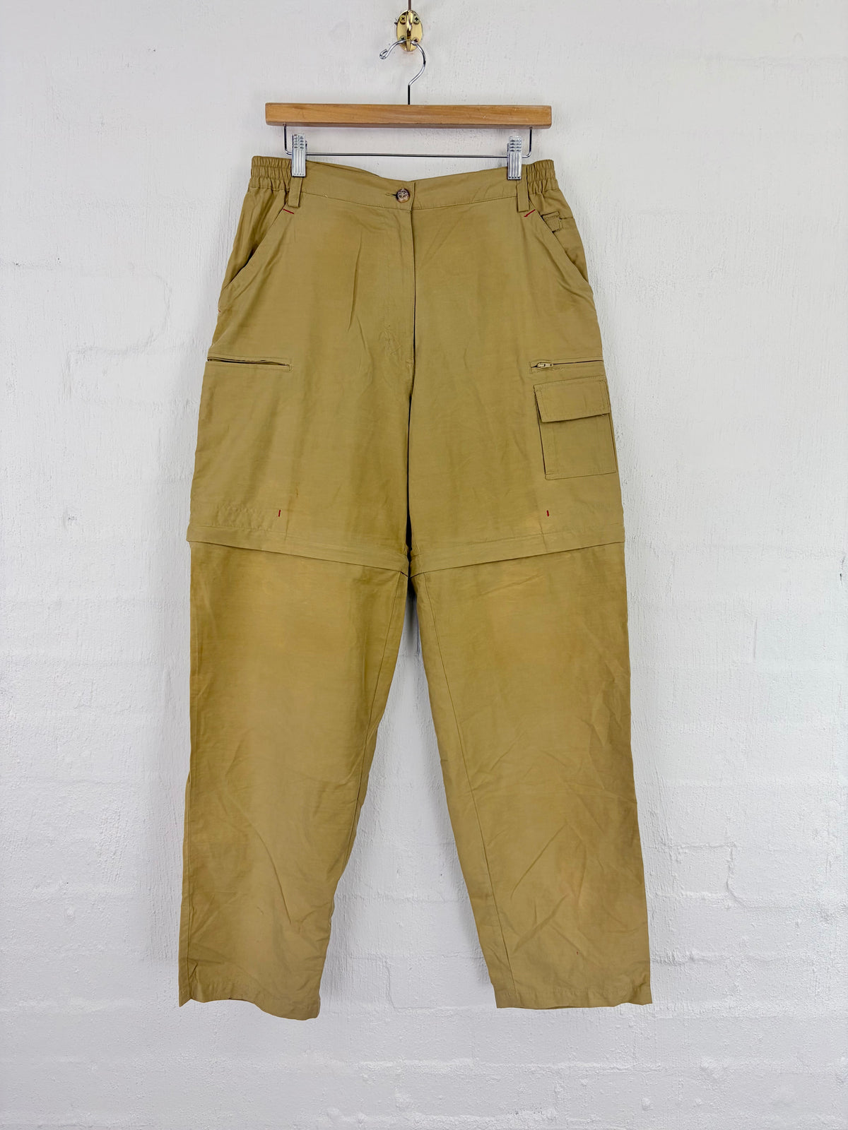 Gondwana Khaki Zip-Off Hiking Pants - AU14